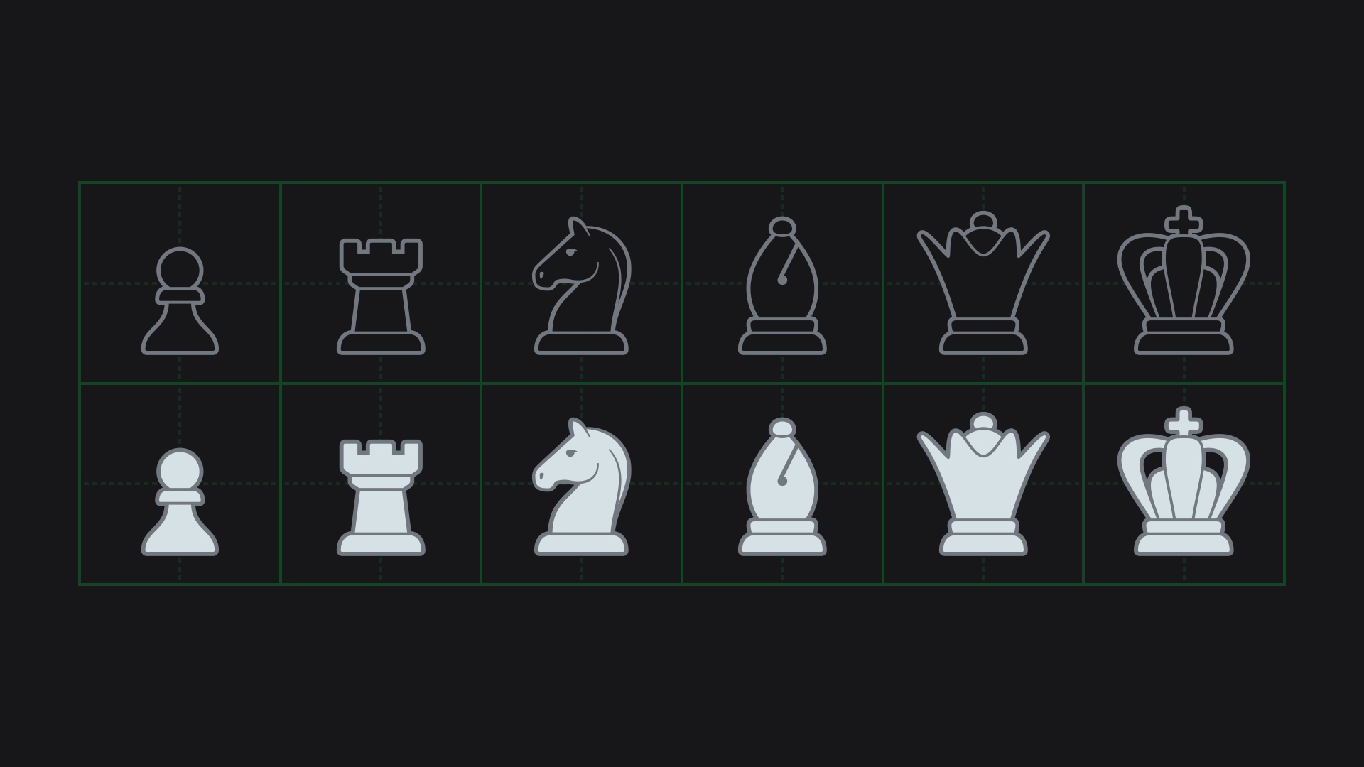 Parakeet: Deep Green Icons